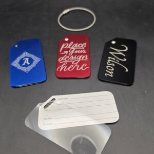 Aluminum Luggage Tag