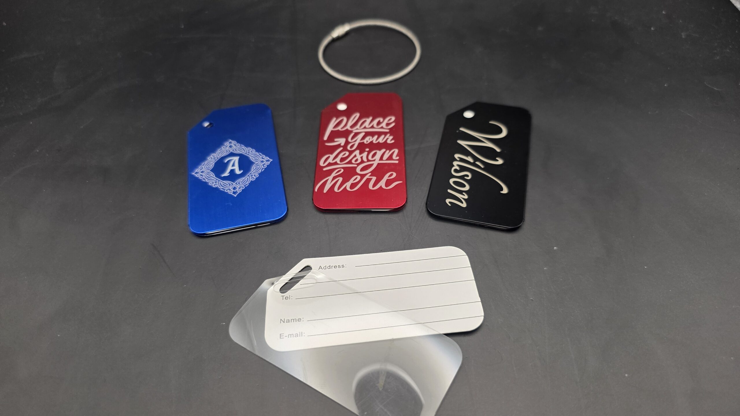 Aluminum Luggage Tag - Image 1